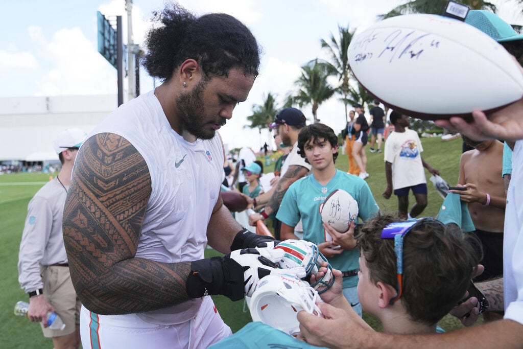 Dolphins Camp Football